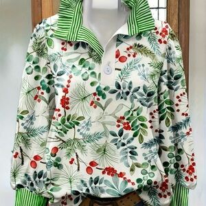 Festive Christmas Blouse NWT
